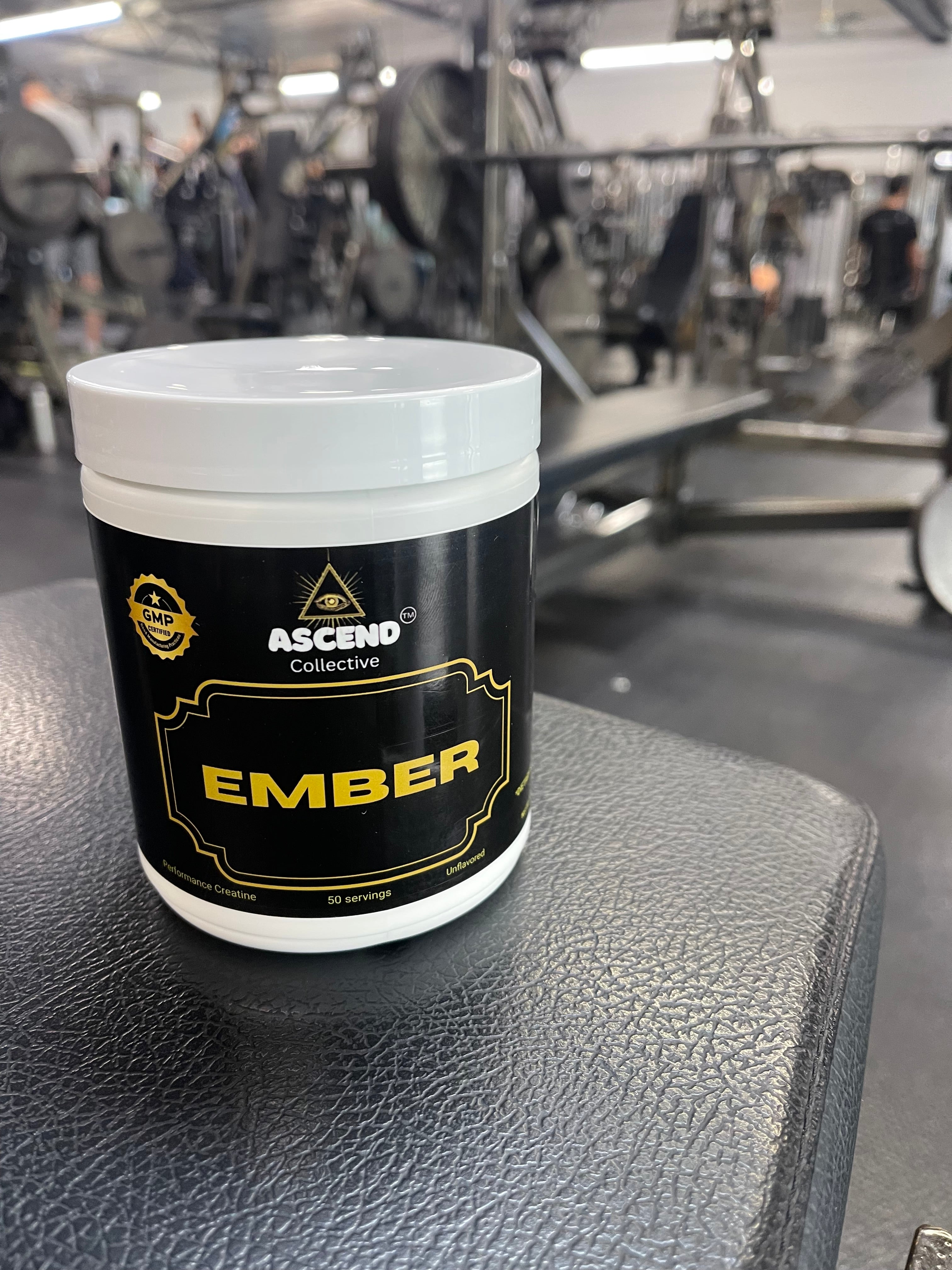 Creatine Monohydrate Powder Jar