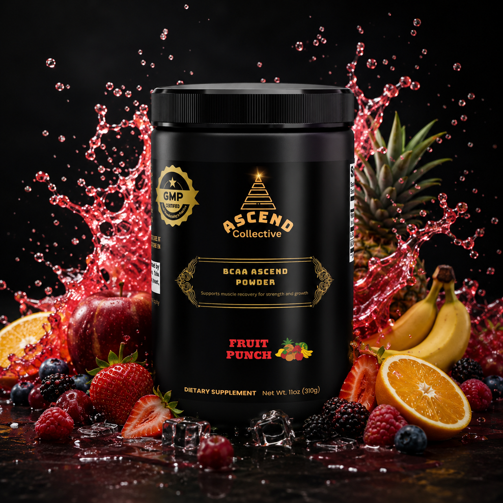New Ascend BCAA Powder (Fruit Punch)