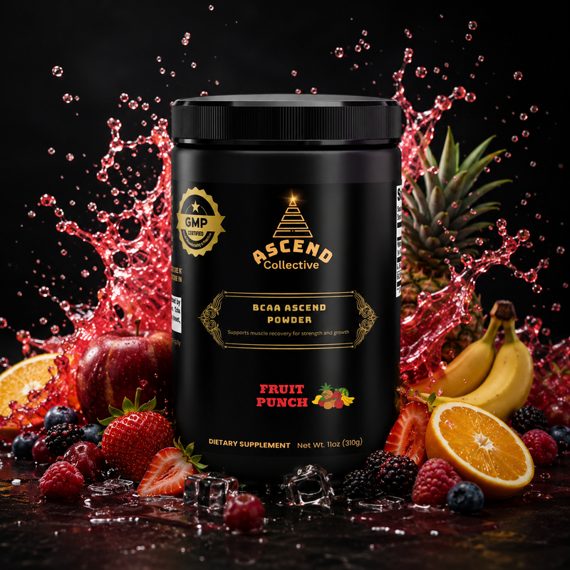 New Ascend BCAA Powder (Fruit Punch)